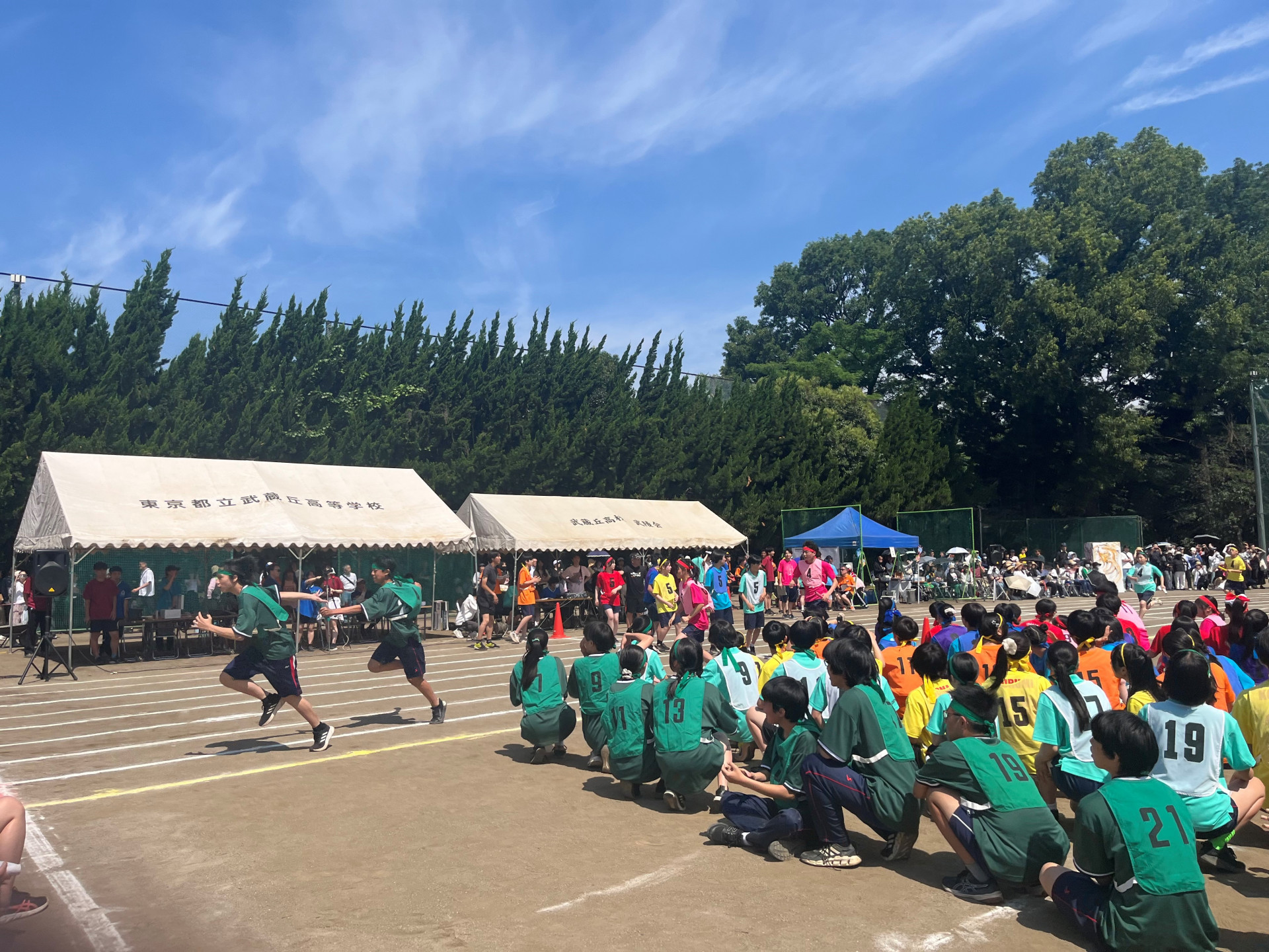体育祭2025　全員リレー